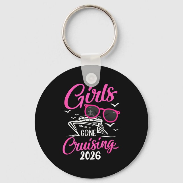 Llavero Girls Gone Cruising 2026 Vacation Party Cruise  (Anverso)
