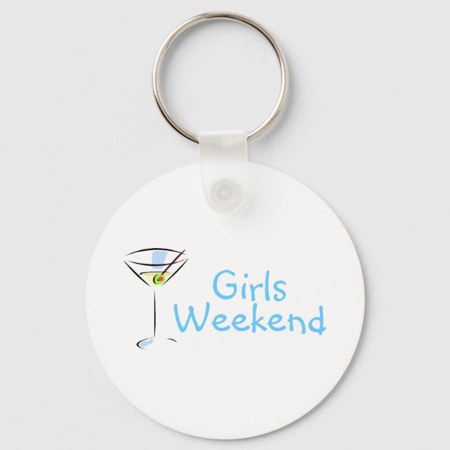 Llavero Girls Weekend Martini (Anverso)