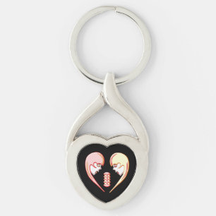 Llavero Girly BFF Karaoke Love Heart