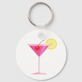 Llavero Girly Cocktail Keychain