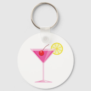 Llavero Girly Cocktail Keychain