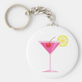 Llavero Girly Cocktail Keychain