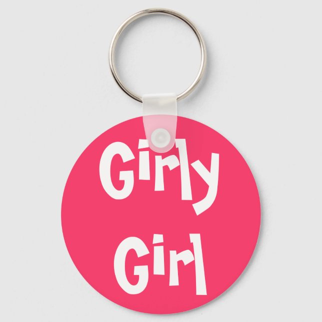 Llavero Girly Girl (Anverso)