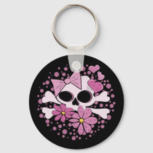 Llavero Girly Punk Skull