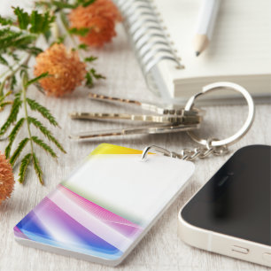 Llavero Giro abstracto 1