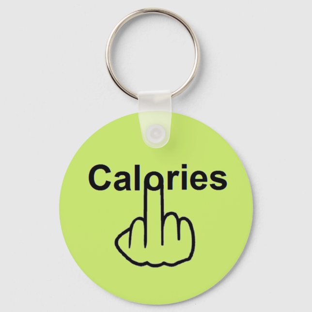 Llavero Giro de calorías de la cadena de claves (Anverso)