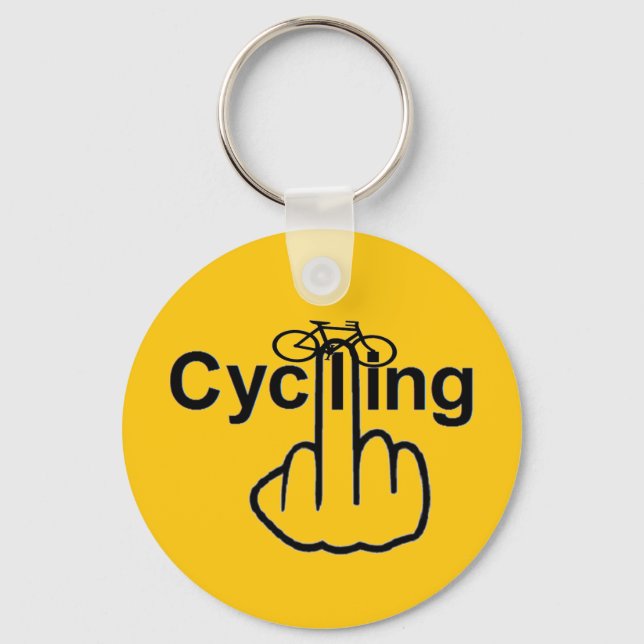 Llavero Giro de ciclo de la cadena de la llave (Anverso)