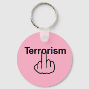 Llavero Giro de la cadena clave de terrorismo