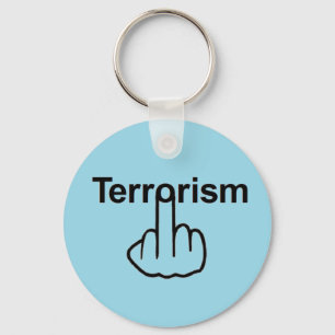 Llavero Giro de la cadena clave de terrorismo