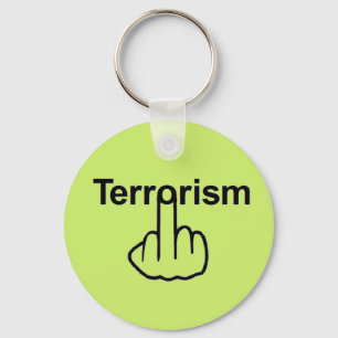 Llavero Giro de la cadena clave de terrorismo