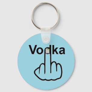 Llavero Giro de la cadena de claves Vodka