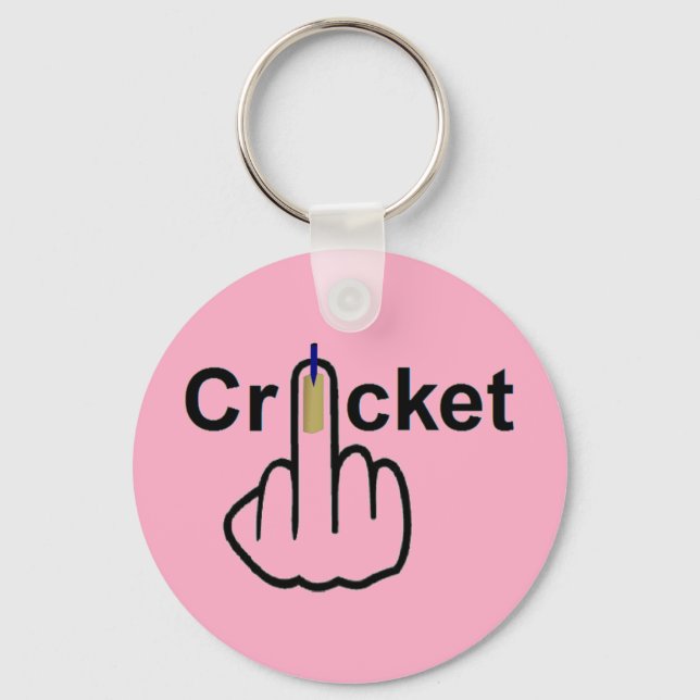 Llavero Giro de la cadena de cricket (Anverso)