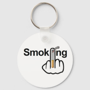 Llavero Giro de la cadena de fumadores de claves