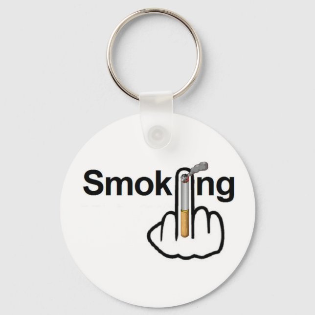 Llavero Giro de la cadena de fumadores de claves (Anverso)