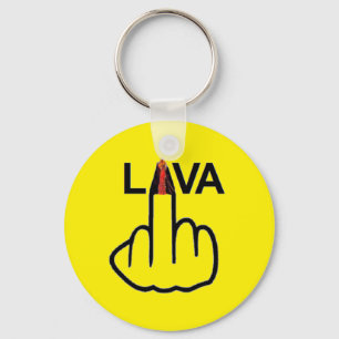 Llavero Giro de lava de la cadena de claves