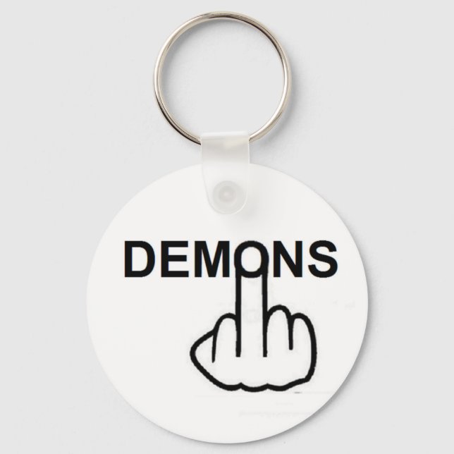 Llavero Giro de los demonios de la cadena de claves (Anverso)