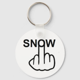 Llavero Giro de Nieve de la cadena de claves