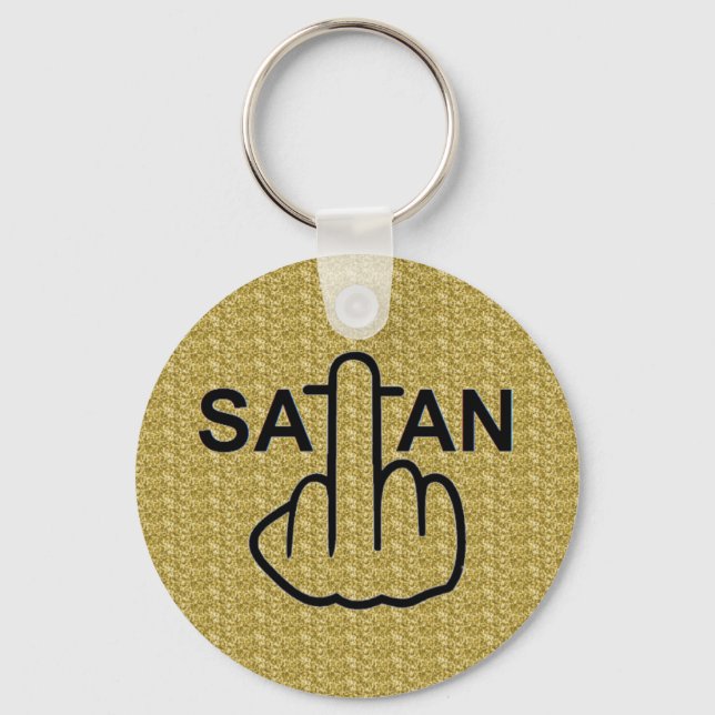 Llavero Giro del Satán de la cadena de claves (Anverso)
