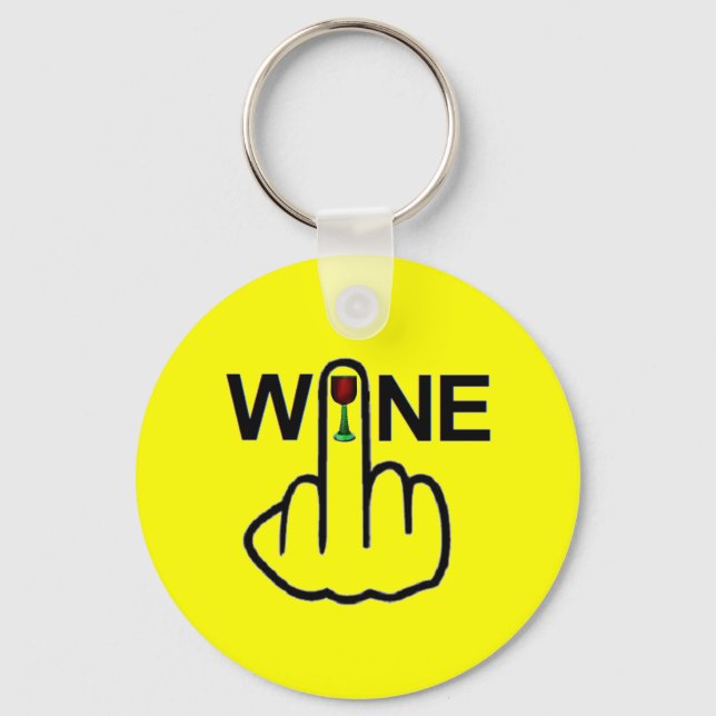 Llavero Giro del vino de la cadena de la llave (Anverso)