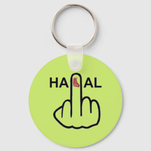 Llavero Giro halal de la cadena de claves
