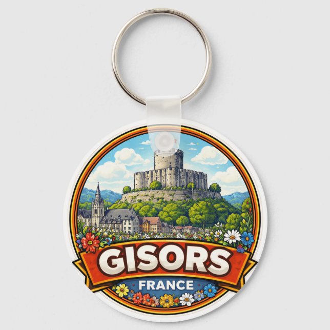 Llavero Gisors Francia  (Anverso)