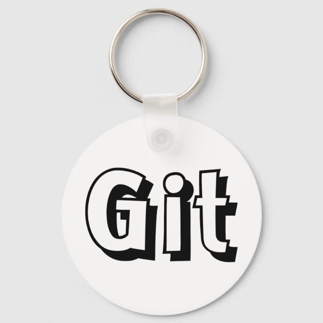 Llavero Git (Anverso)