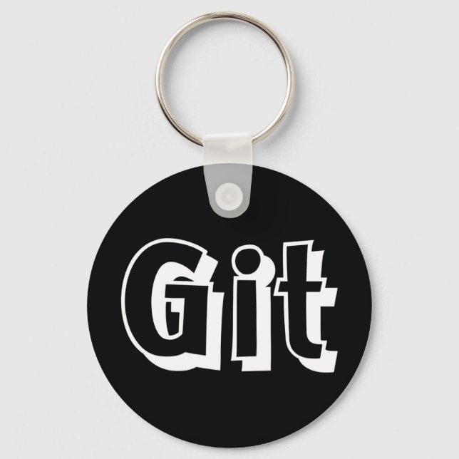 Llavero Git Keychain (Anverso)