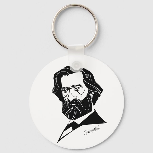 Llavero Giuseppe Verdi (Anverso)