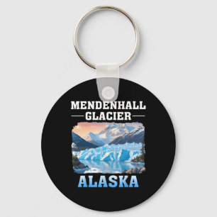 Llavero Glaciar Mendenhall Alaska Camping Senderismo al Ai