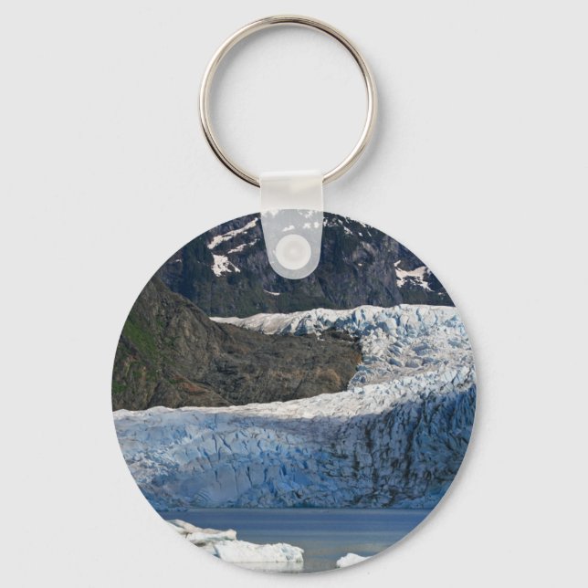 Llavero Glaciar Mendenhall / Juneau Alaska (Anverso)
