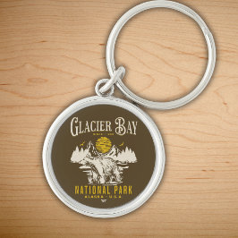 Llavero Glacier Bay National Park Cute Forest Landscape