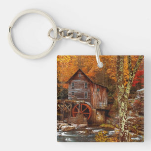 Llavero Glade Creek Grist Mill