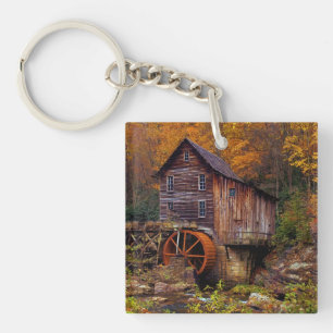Llavero Glade Creek Grist Mill