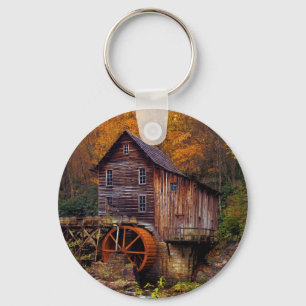 Llavero Glade Creek Grist Mill