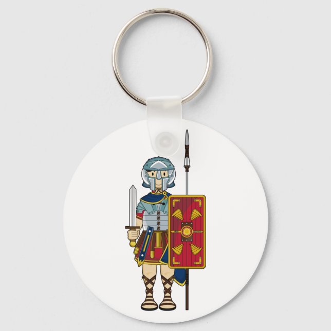 Llavero Gladiador romano con Keychain (Anverso)