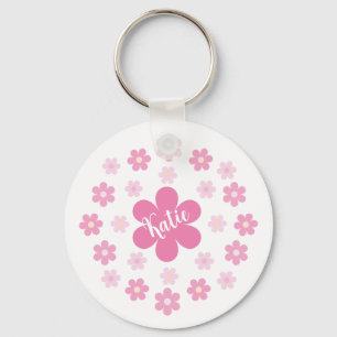 Llavero Glam- Flor de Rosa-