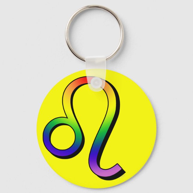 Llavero GLBT Leo (Anverso)