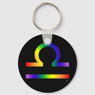 Llavero GLBT Libra