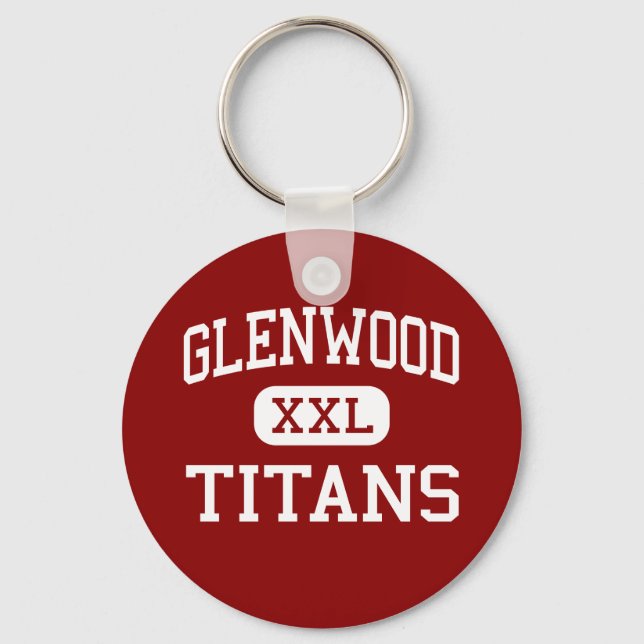Llavero Glenwood - Titans - Escuela Secundaria - Chatham I (Anverso)