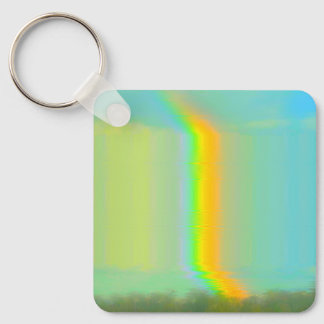 Llavero Glitch Aesthetic Rainbow Dream Keychain