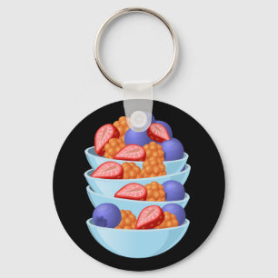 Llavero Glitch Food berry bowl