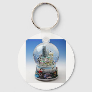 Llavero Globo de nieve de Navidad