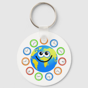 Llavero Globo del reloj