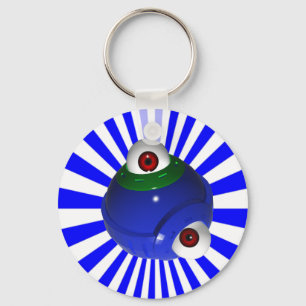 Llavero globo ocular