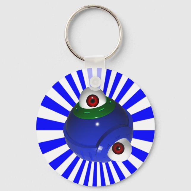 Llavero globo ocular (Anverso)