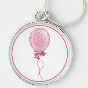 Llavero Globo rosado 2