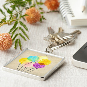 Llavero Globos de color cutáneo