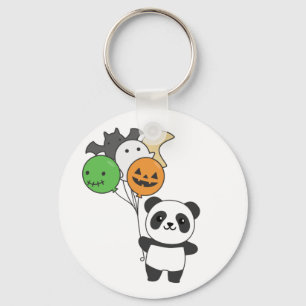 Llavero Globos Panda Halloween Para Niños Cute Pandas Keyc