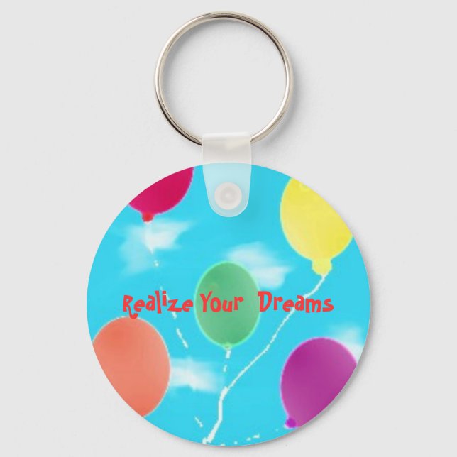 Llavero globos, Realiza tus sueños (Anverso)