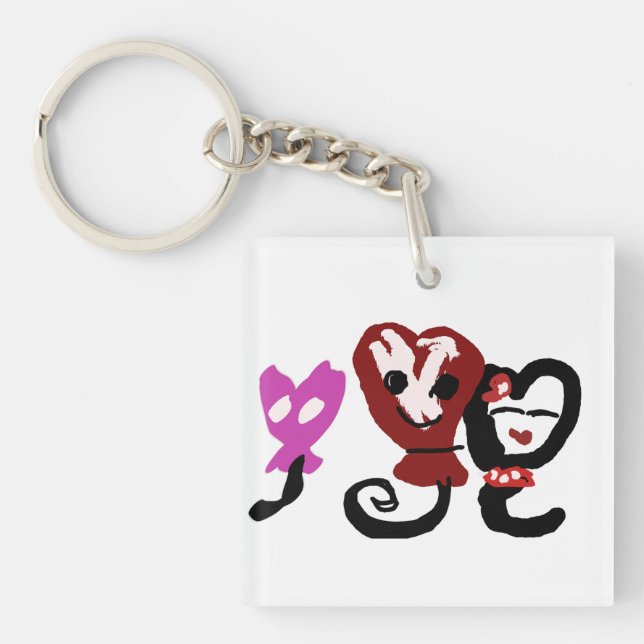 Llavero Globos Valentine (Frente)